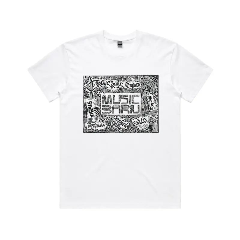 Music Barn x Black Ink Tee